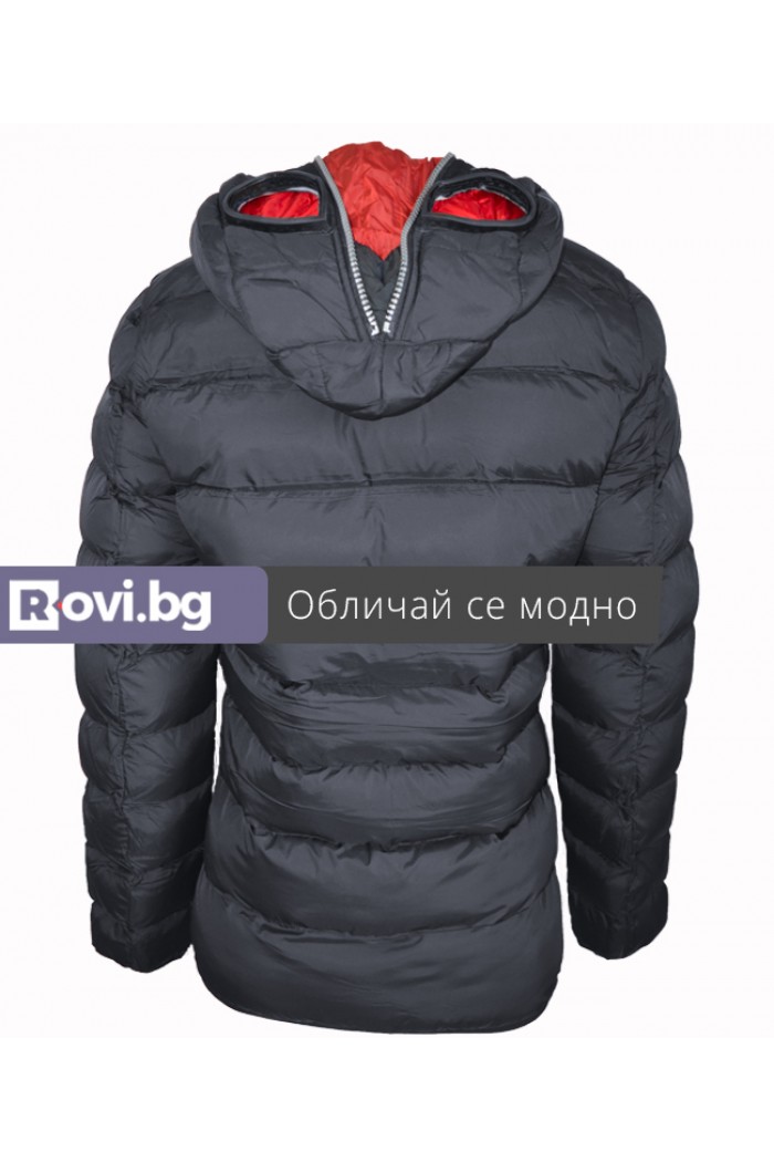 Мъжко Зимно Яке – “Трей” черно